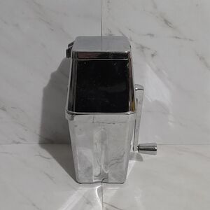 Vintage MetroKane Ice Crusher - 9.5" - Barware Mid-century Chrome Retro